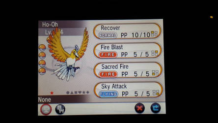 -CLOSED- Shiny Ho-Oh Auction!