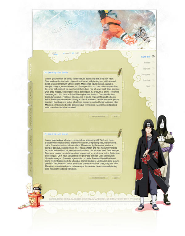 Indesign Naruto Design Manga: Naruto by boing-paradise on DeviantArt