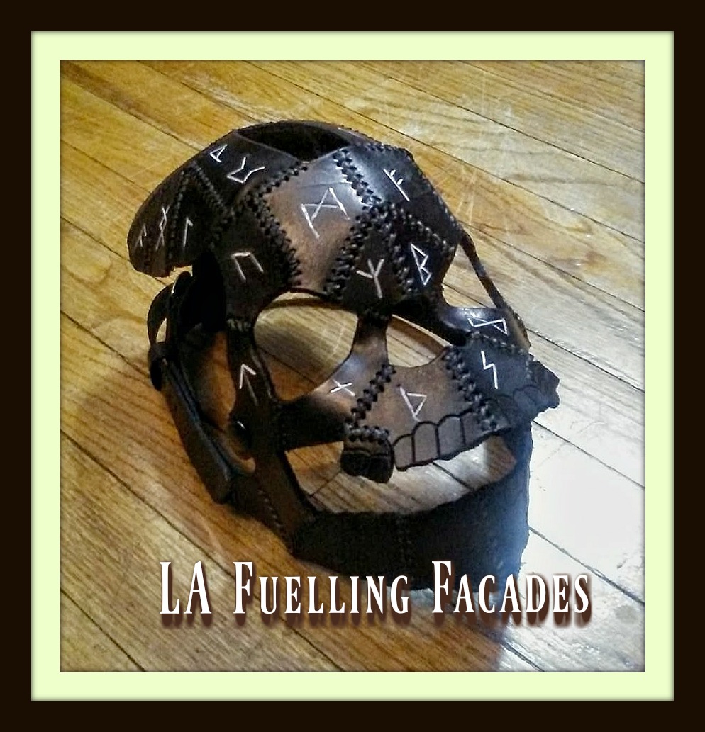 Black Skull with Runes Mask by LAFuellingFacades on DeviantArt