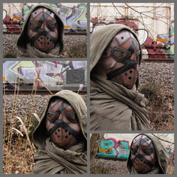 Post Apocalyptic Leather mask