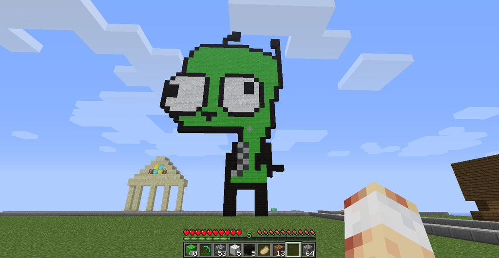 minecraft gir pixel art by Rover321ful on DeviantArt