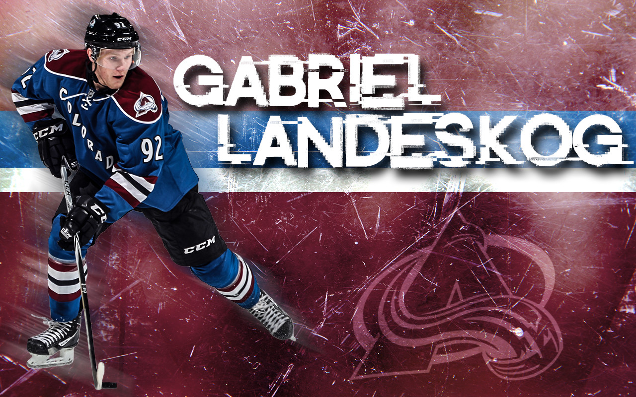 Hockey player Gabriel Landeskog Desktop wallpapers 600x382