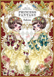 Princess Fantasy,Paper doll and illustration book