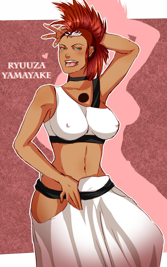 my bleach oc ryuuza yamayake drawn by Peachtrades