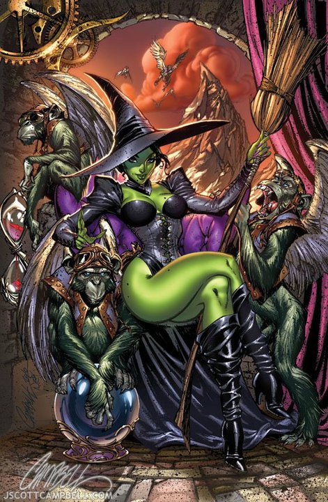 Wicked Witch by ToolKitten