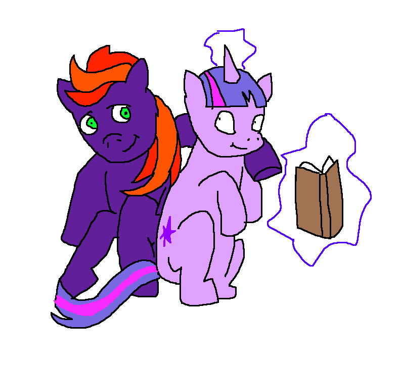 Fire Jade and Twilight Sparkle