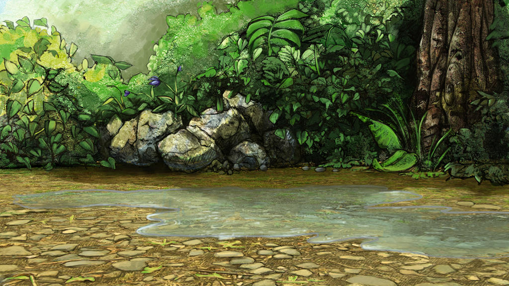 Forest 2D animated short: scene 9,15 background by tr1ff1d on DeviantArt