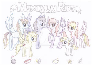 Book Based Ponies - Maximum Ride