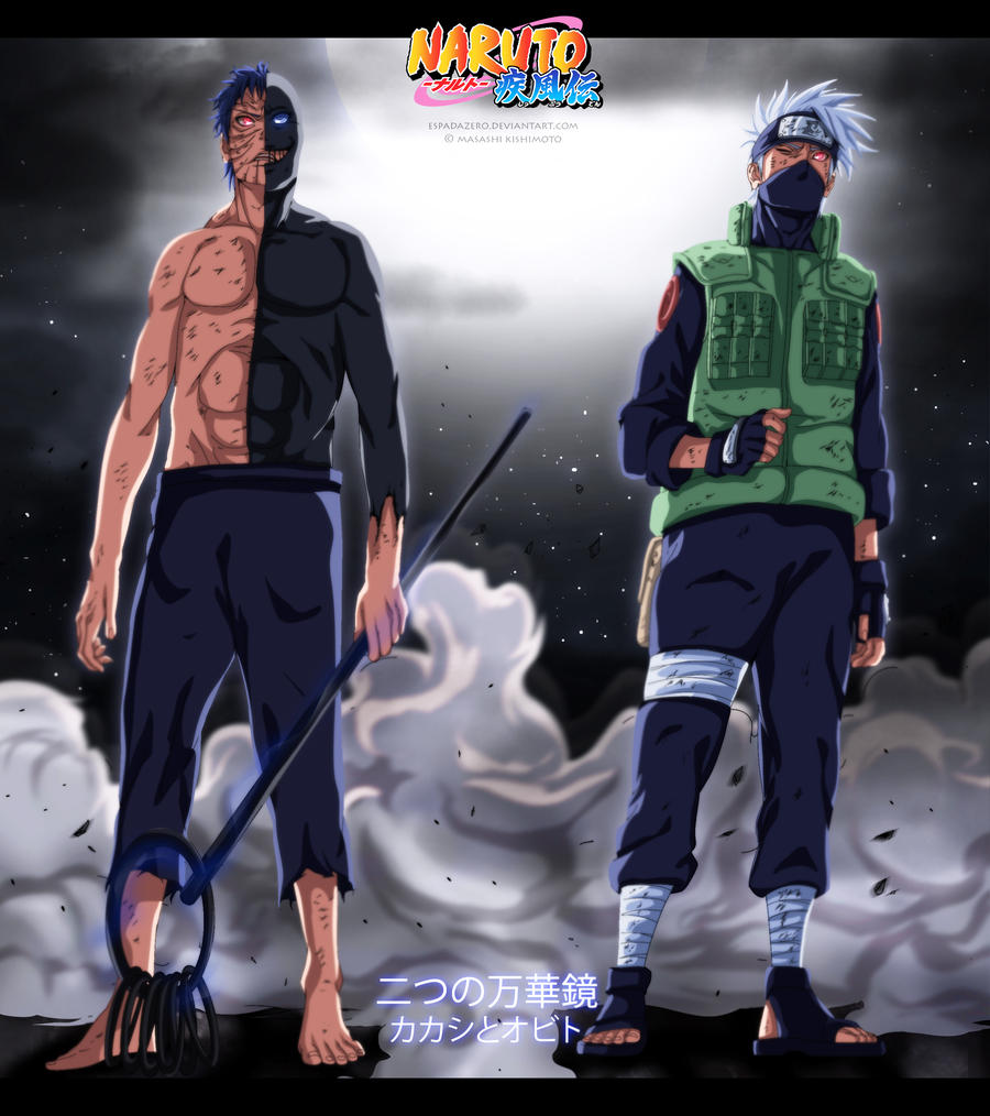 The Two Mangekyou Obito And Kakashi By Espadazero On Deviantart The Two Mangekyou Obito And Kakashi By Espadazero On Deviantart