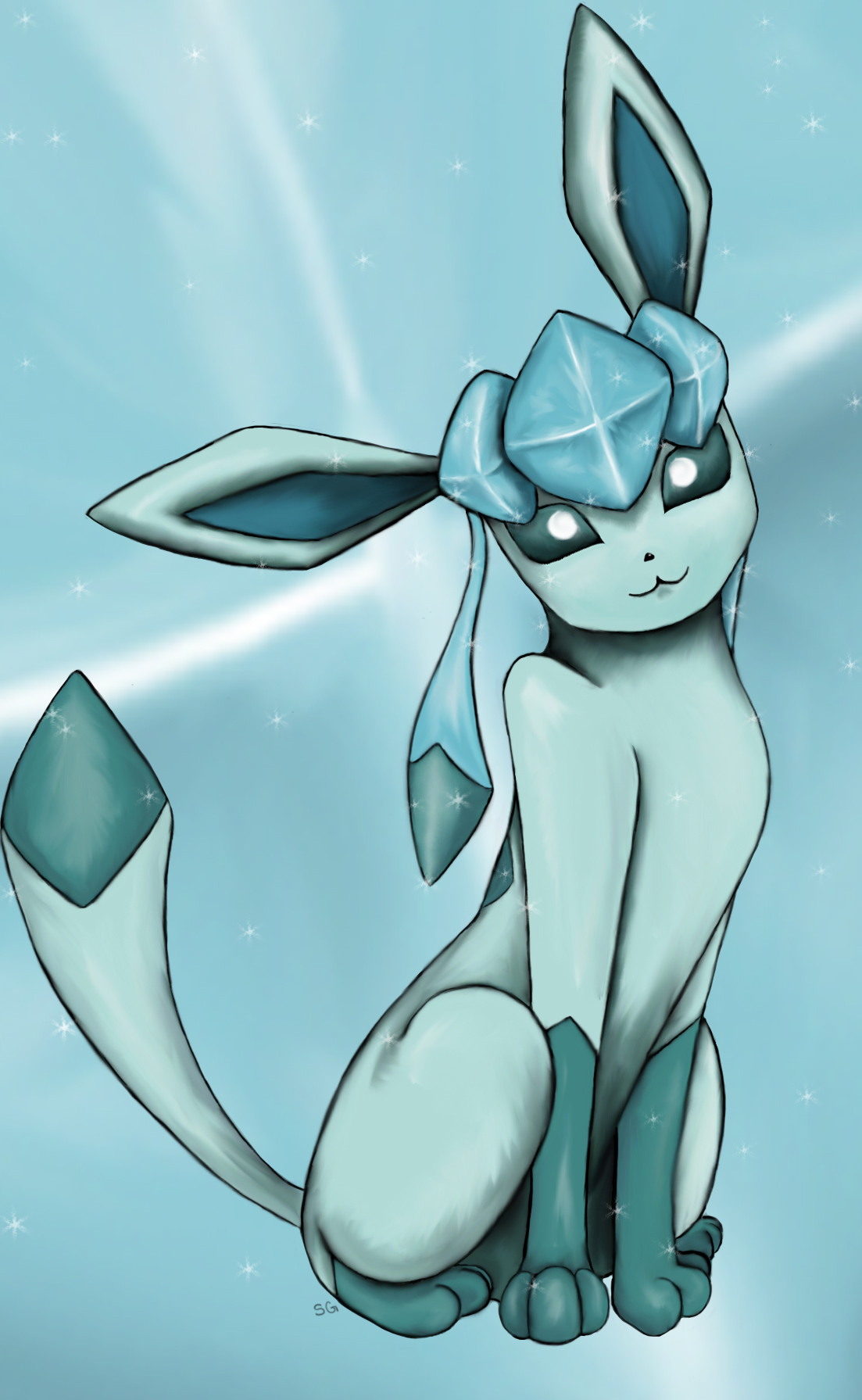 Glaceon Shimmers