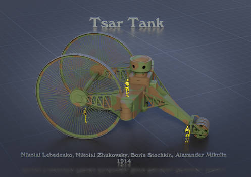 Tsar Tank - 3D visualization