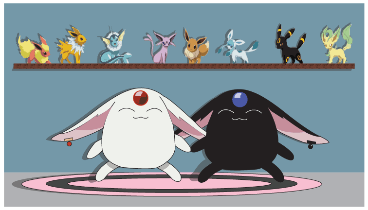 Mokona dolls