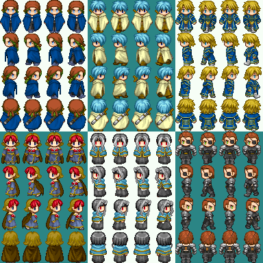 RPG Sprites by DeethIrteen on DeviantArt