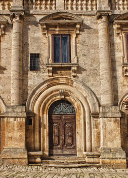 Door of an ancient palace