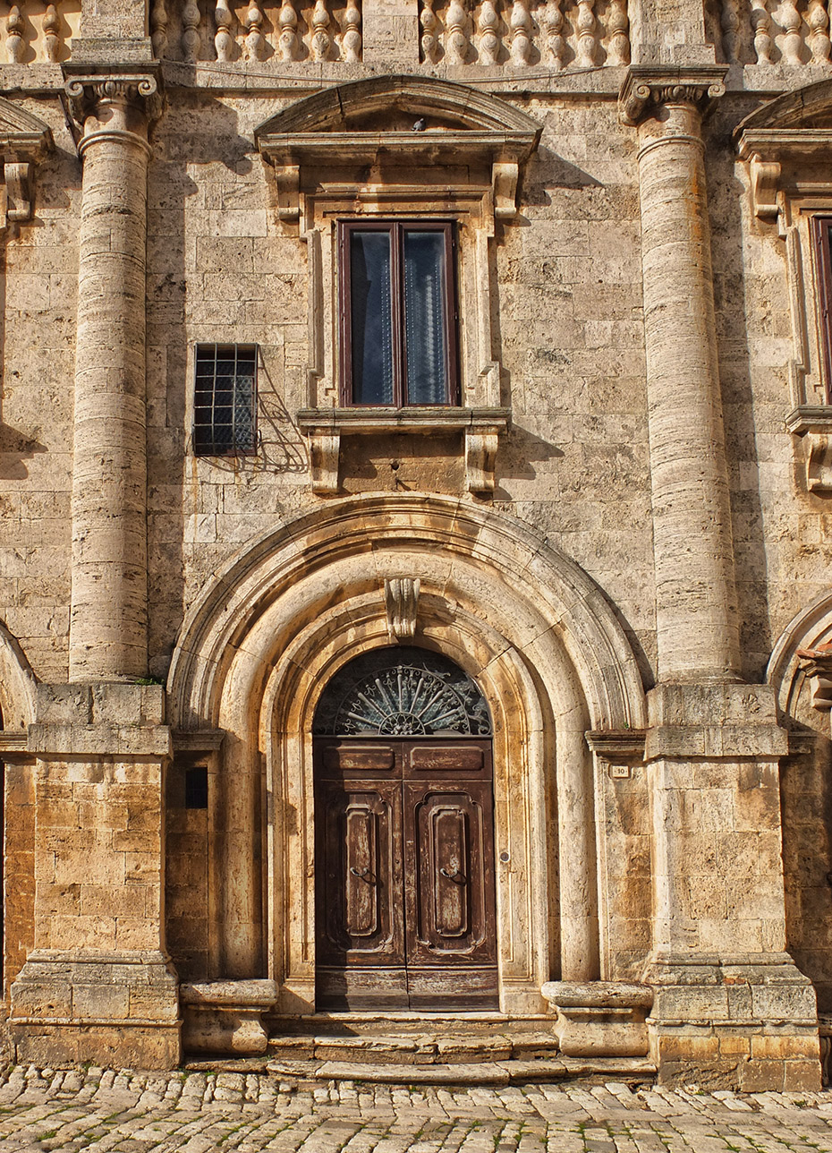 Door of an ancient palace