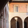 Inside the cloister