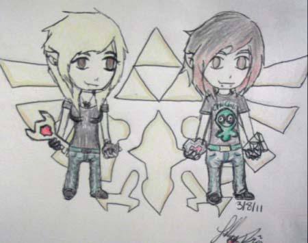 Zacky And I In Windwaker Form