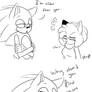 Amy doesn't daiting with the OLDERY (sonamy comic)