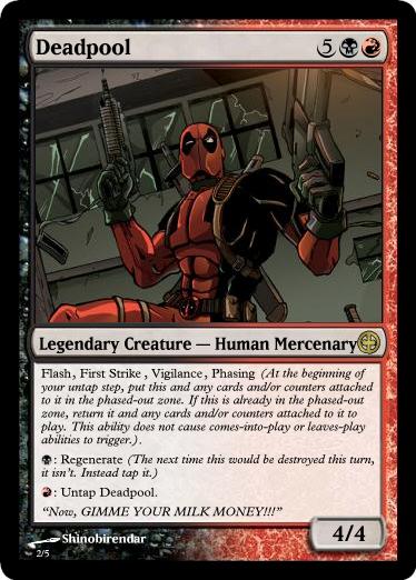 Deadpool mtg by ConverseManiac123 on DeviantArt Deadpool mtg by ConverseManiac123 on DeviantArt