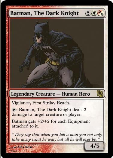 batman mtg card Batman X Magic the Gathering : r/batman