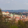 Red roofs of Prague