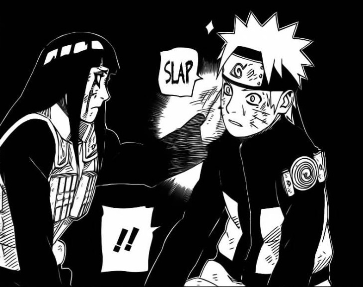 Hinata Slaps Naruto?!?!