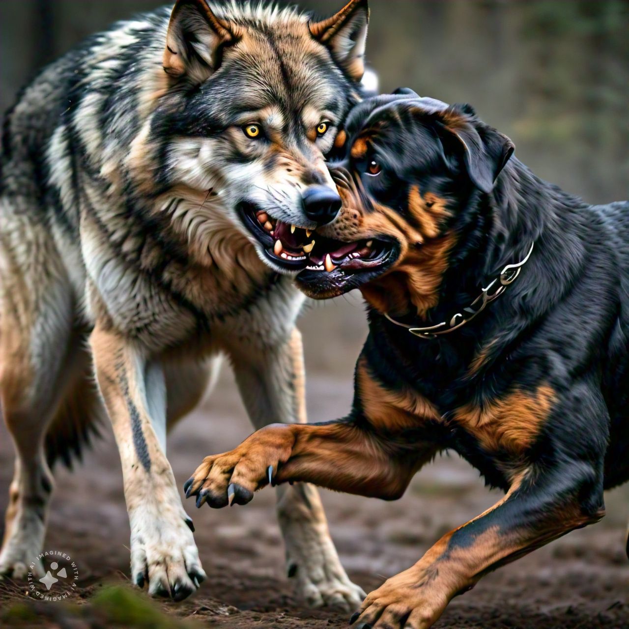 Rottweiler Versus Wolf Fox Wood Wildlife Rescue: A Special Tribute To