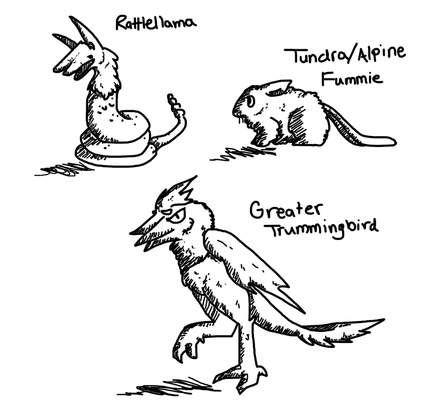 3 Falbirian Animals