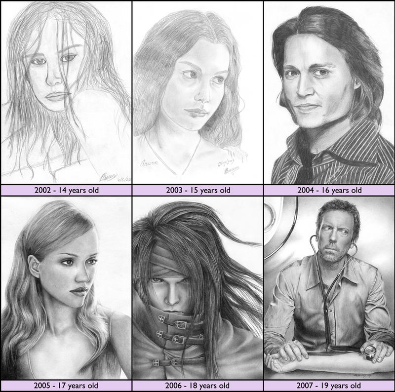 From 2002 to 2007 by Cataclysm-X on DeviantArt