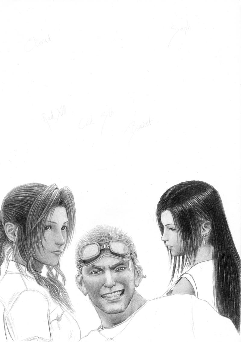 FFVII - All for one... WIP 1