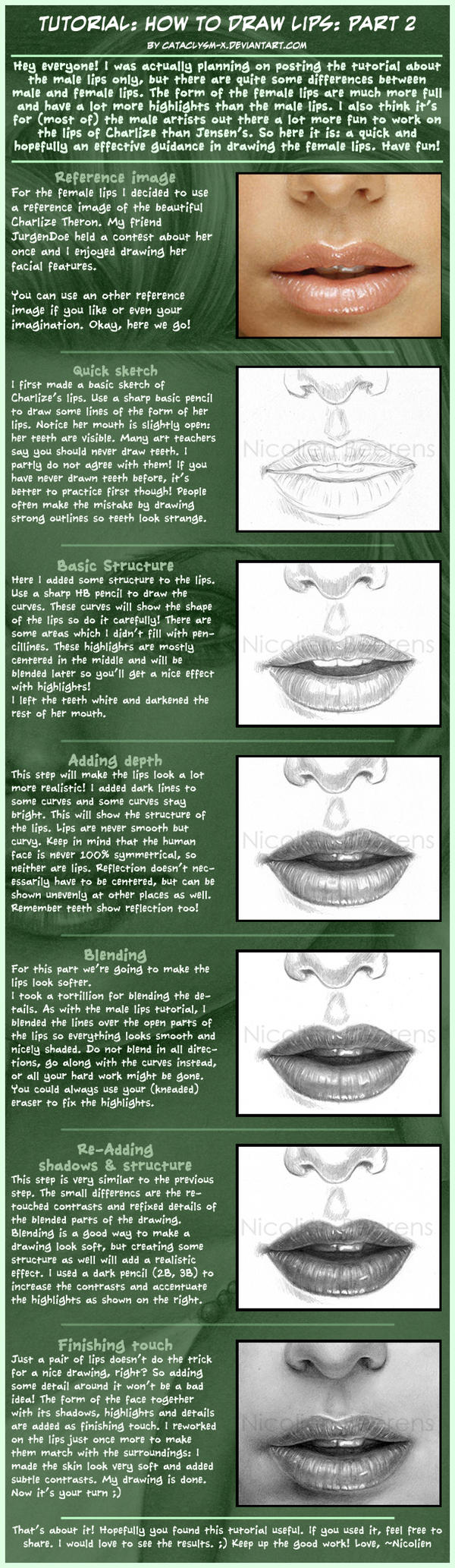 Tutorial: female lips