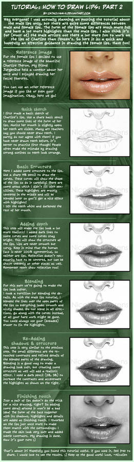 Tutorial: female lips