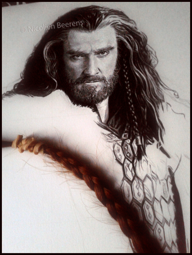 Braids and Beards - Thorin WIP