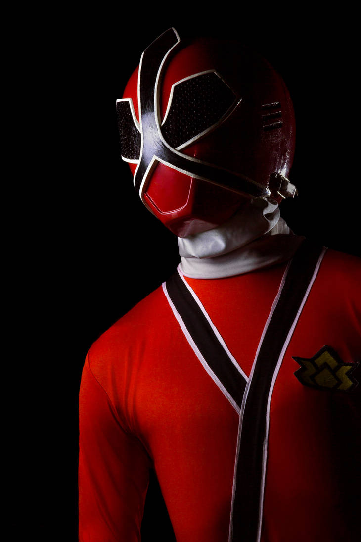 Red Samurai Ranger - Head shot by DosikLens on DeviantArt