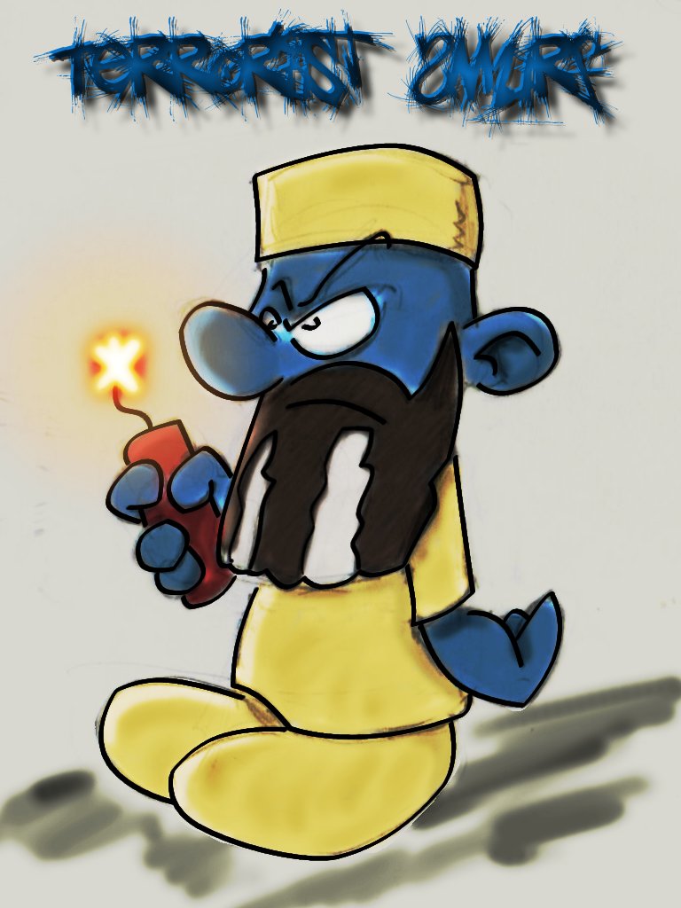 terrorist smurf