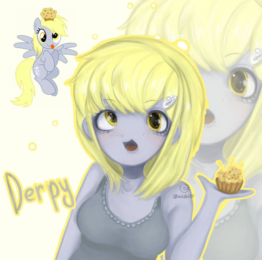 FanArt Mlp cute Derpy by milablon1 on DeviantArt