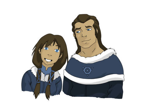 Korra's Parents - Senna and Tonraq