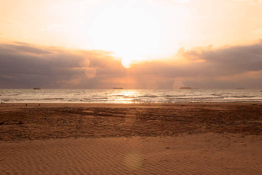 Morning on the beach