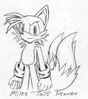 Sketch- Miles Tails Prower