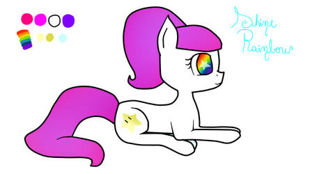 Shine Rainbow - MLP OC