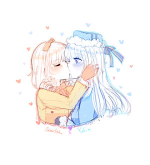 Snowy kiss~