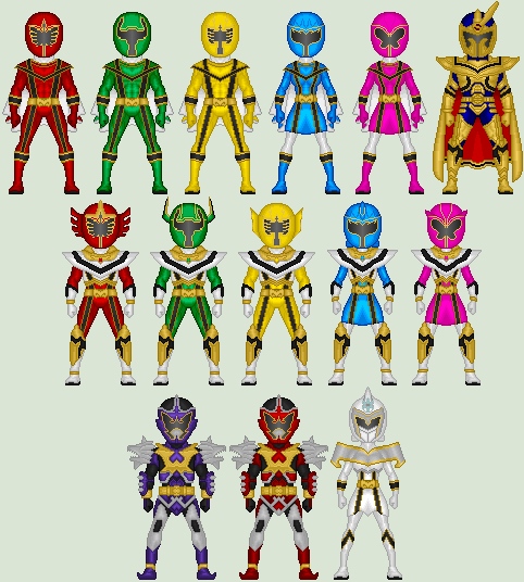 2005_Mahou_Sentai_Magiranger by MimicZeThird on DeviantArt