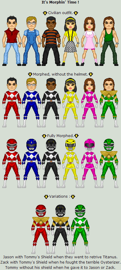 Mmpr Evolution ReImagining_MMPR_Season_01 by MimicZeThird on DeviantArt