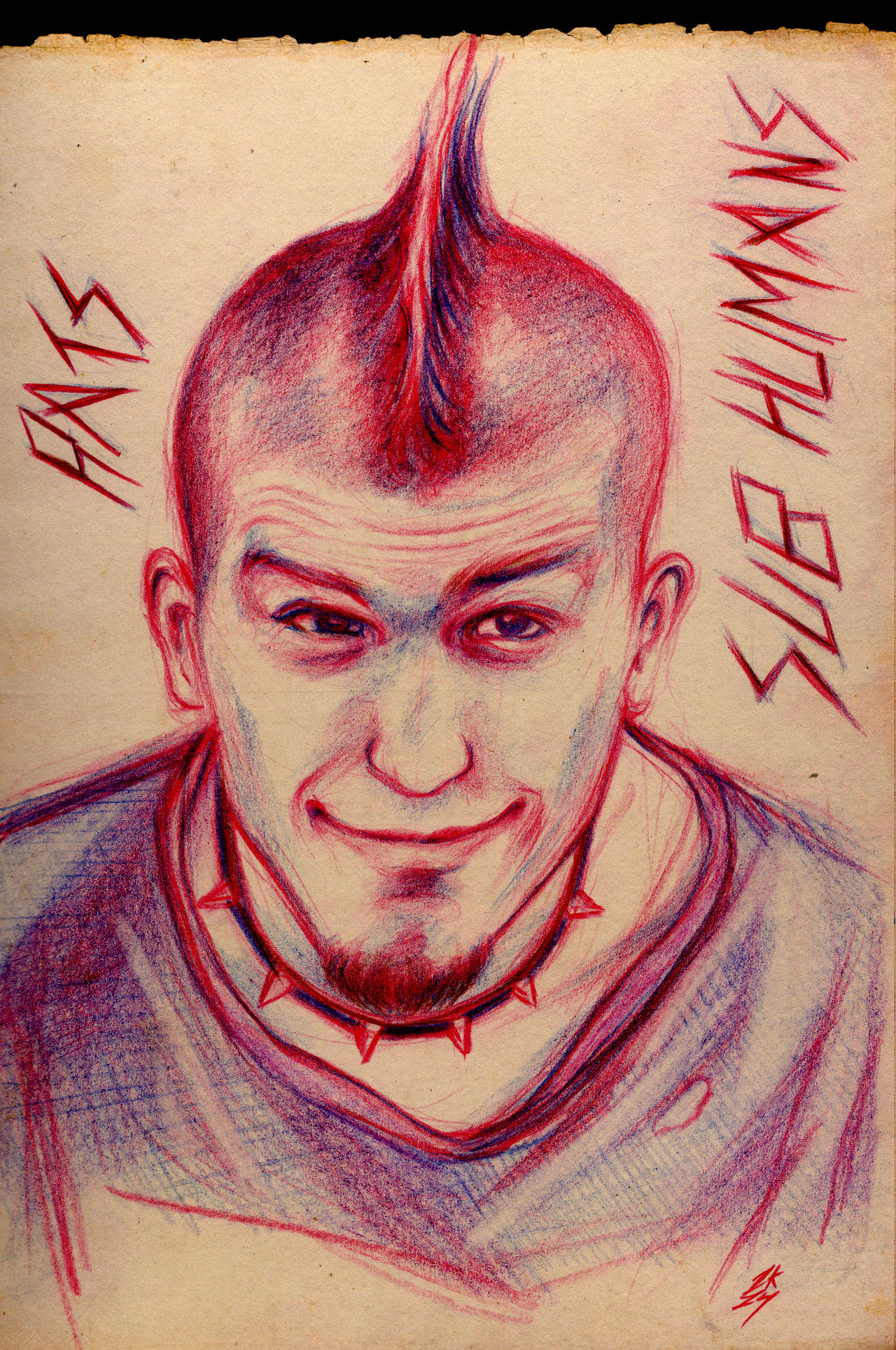 Plunks Drawing Punk Sketch by Forlorn666 on DeviantArt