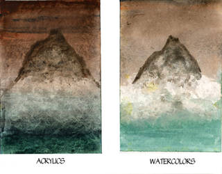 Watercolor Vs. Acrylic Round 4