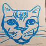 Dry Erase Board Cat