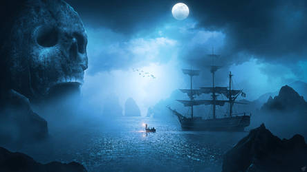 Skull Island by FantasyArt0102