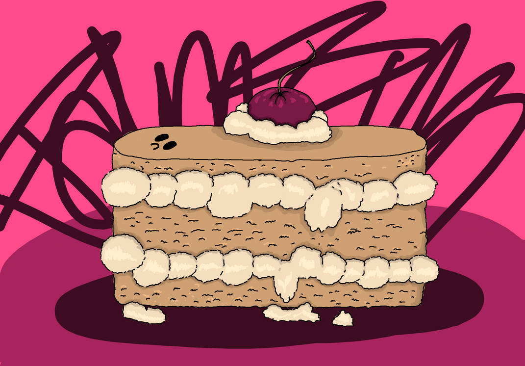 Pink Cake Deviantart Cake by theartistpalmsun on DeviantArt