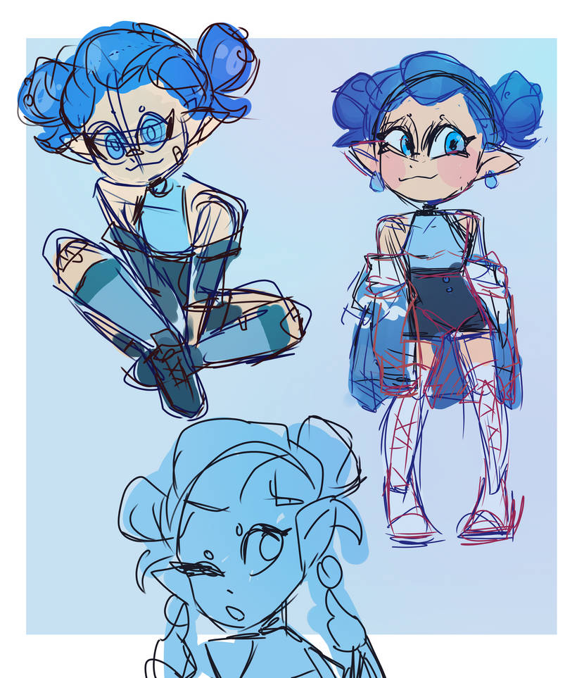 Splatoon character concepts by Nomi-starry on DeviantArt