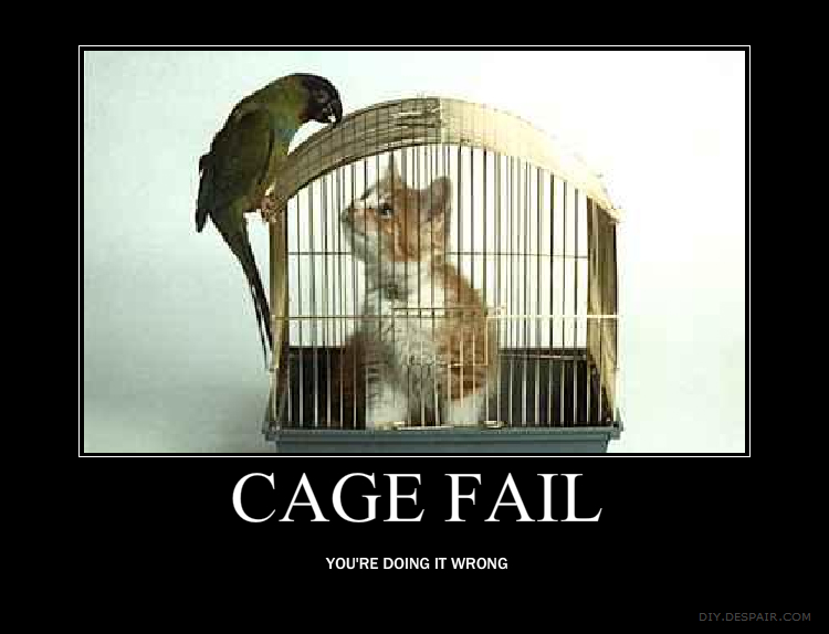 CAGE FAIL